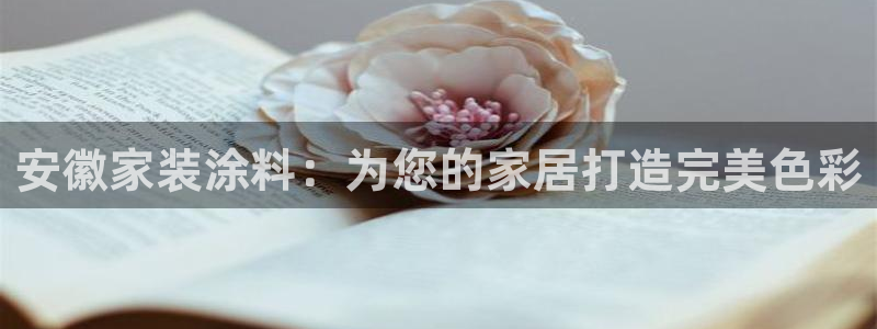 和记平台登录：安徽家装涂料：为您的家居打造完美色彩