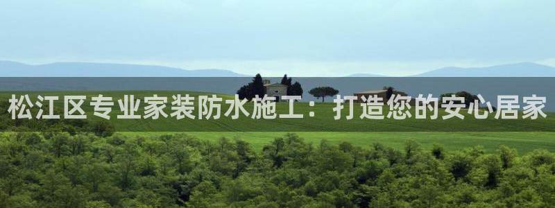 江苏和记餐饮有限公司：松江区专业家装防水施工：打造您的安心居家