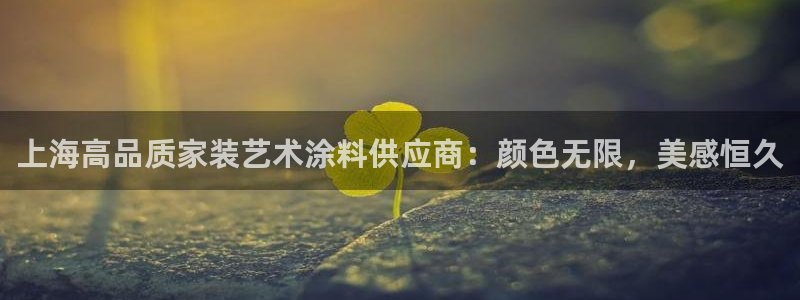 和记app官网登录：上海高品质家装艺术涂料供应商：颜色无限，美感恒久