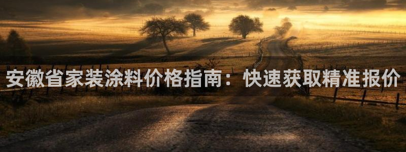 和记H88：安徽省家装涂料价格指南：快速获取精准报价