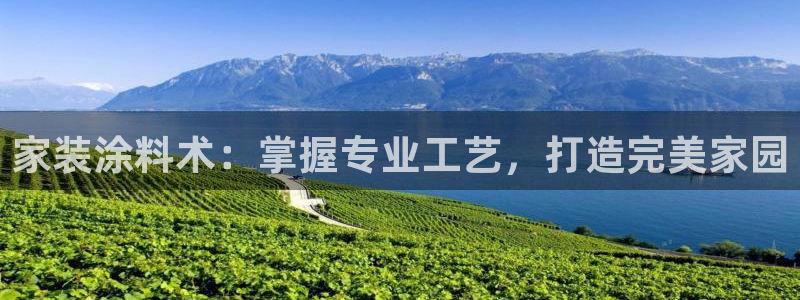 和记平台怎么样：家装涂料术：掌握专业工艺，打造完美家园