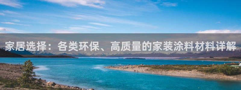 和记 中国首页：家居选择：各类环保、高质量的家装涂料材料详解