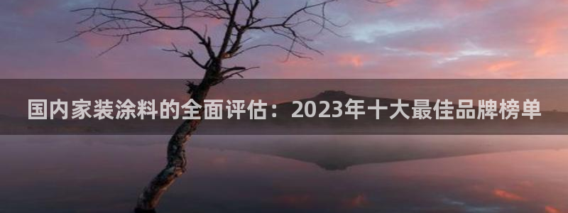 和记ag捕鱼害死多少人：国内家装涂料的全面评估：2023年十