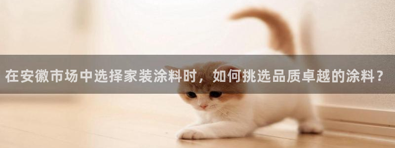 和记 官网：在安徽市场中选择家装涂料时，如何挑选品质卓越的涂料？