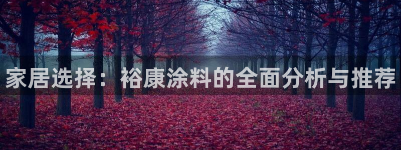 和记官方平台：家居选择：裕康涂料的全面分析与推荐